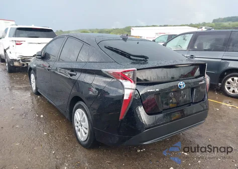 2016 Toyota Prius Four from USA, damaged, VIN JTDKARFU6G3012988